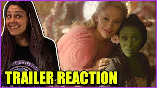 Wicked Trailer Reaction: IT LOOKS GORGEOUS!!