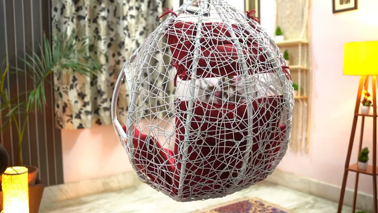 Patiofy Premium Hammock Hanging Swing Chair | Egg Chair | for Adults & Kids 