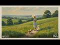 Summer Path of Stillness – Soft Piano & Romantic Impressionist Countryside Art Relaxation and Focus