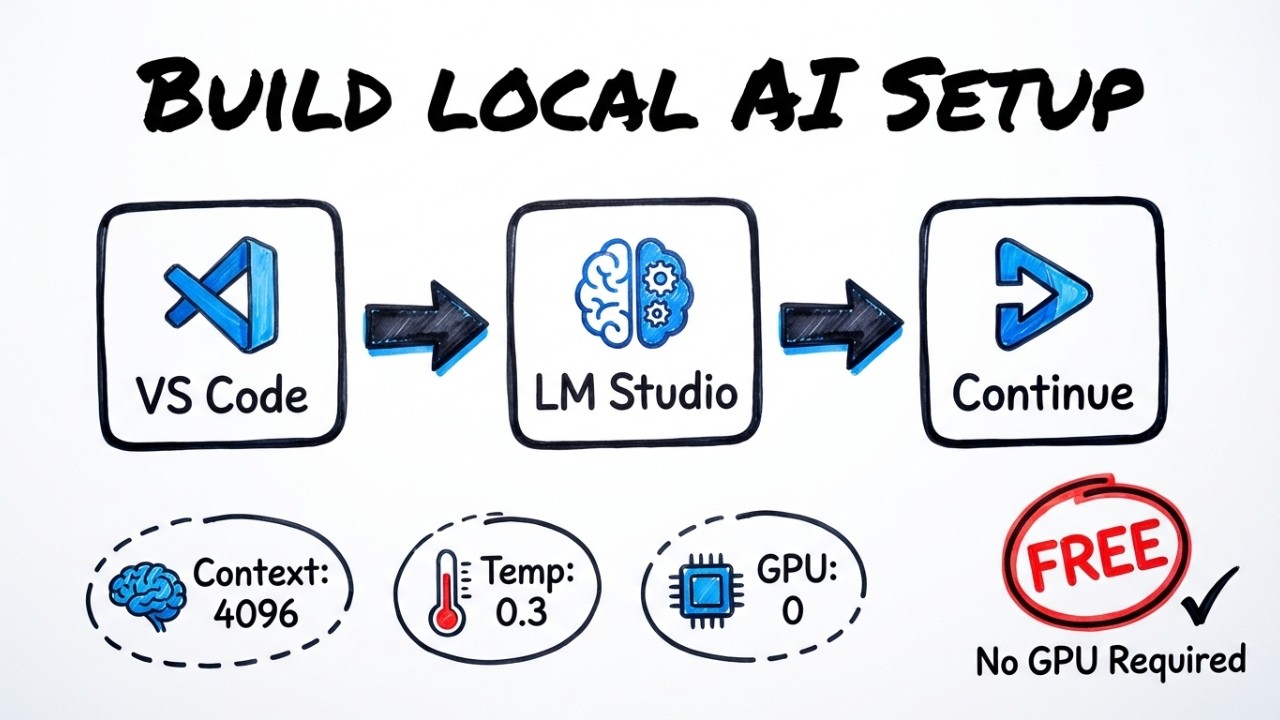 Free Unlimited AI Coding — LM Studio + Continue Extension - YouTube
