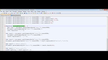 Javascript string functions