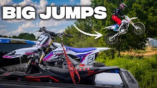 This motocross track is FAST