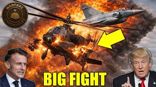 France New Fighter Jet Launches Surprise Attack On U.s. Apache Ah-64 Then America Unleashes Hell