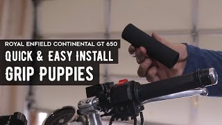 Easy Install of Grip Puppies | Motorcycle Handle Comfort Grips | Royal Enfield screenshot 2