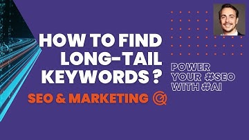 How to search long-tail keywords for SEO?