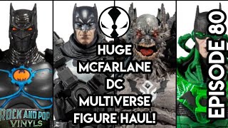 Rock and Pop Vinyls Episode 80: Huge Mcfarlane Toys DC Multiverse action figure haul!