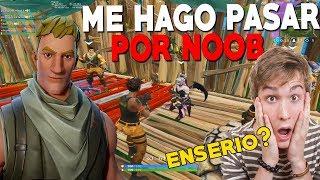 Me hago pasar por noob y no me creen en Squad random....