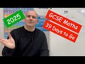GCSE Maths 2025 Revision - 39 Days To Go - Corbettmaths