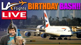 🔴LIVE LAX AIRPORT ACTION! | A380's, 777's, 747's, \& MUCH MORE! | October 22nd, 2025