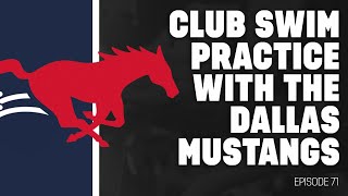 Club Swim Practice with the Dallas Mustangs