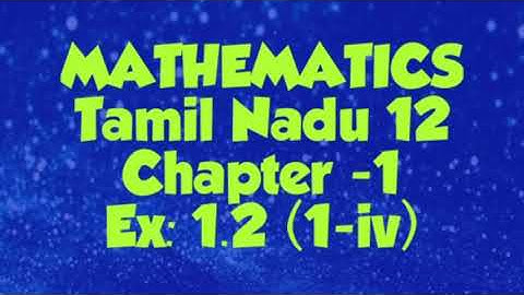 Class: 12 IIT-JEE-ICSE-CBSE-SAMACHEER. Find the rank of the matrix of order 3×3. TN 12 Ex: 1.2(1-iv)