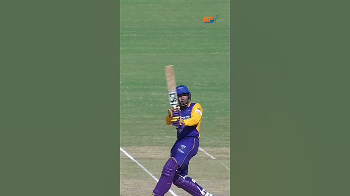 Atal Bihari 1 ball six and wicket | | Noida Kings vs Meerut Maverick | UPT20 | JioCinema & Sports18