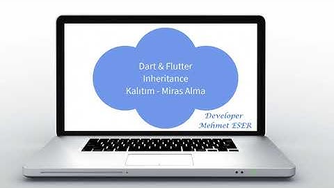 Dart Flutter Dersleri Inheritance Kalıtım Miras Alma 039