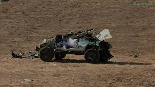 PERRIS |  FATAL,  Jeep Destroyed In High Speed Freeway Crash