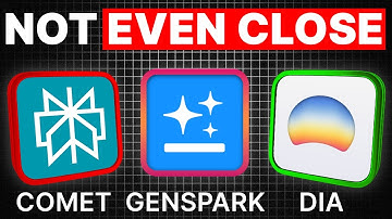 Perplexity Comet VS Genspark VS Dia: beste AI-browser?