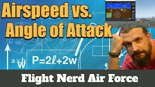 www.flightnerdairforce.com  Air Speed vs. Angle of Attack