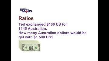 Ratios : Finding unknowns (Word Problems)