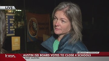 Austin ISD board votes to close 4 elementary schools, Brooke parent reacts