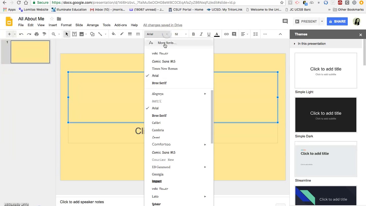 how to make a powerpoint presentation on google slides