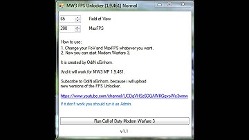 MW3 FPS Unlocker 2014/15 v1.1 [outdated]