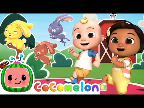 Hop Little Bunny Dance | Dance Party | Cocomelon Nursery Rhymes x Kids Songs