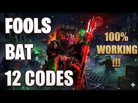 [FOOLS BAT] HUNTY ZOMBIE CODES [ROBLOX] ⚠️NEW⚠️ WORKING CODES - YouTube