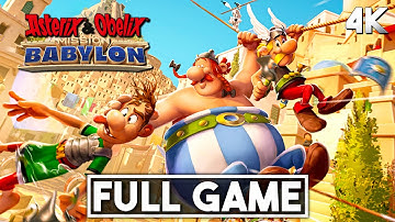 ASTERIX AND OBELIX MISSION BABYLON Gameplay Walkthrough FULL GAME 4K 60FPS - No Commentary
