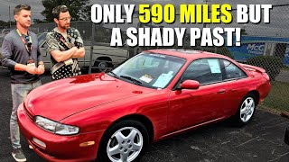 Someones Hiding The Truth behind this 590 Mile Nissan 240sx