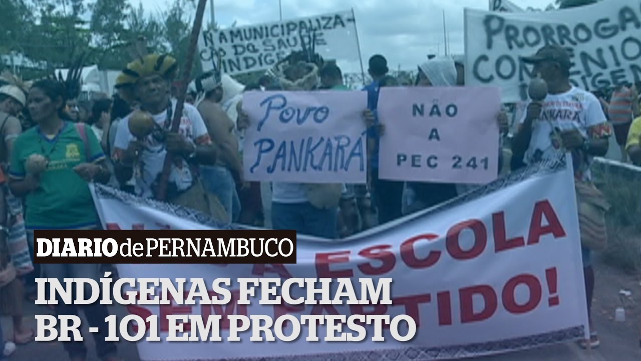 Indígenas fazem protesto contra PEC 241 pernambuco map