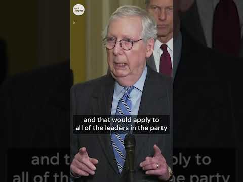 McConnell On Trump 2024: ‘No Room In The Republican Party For Antisemitism’ | USA TODAY #Shorts