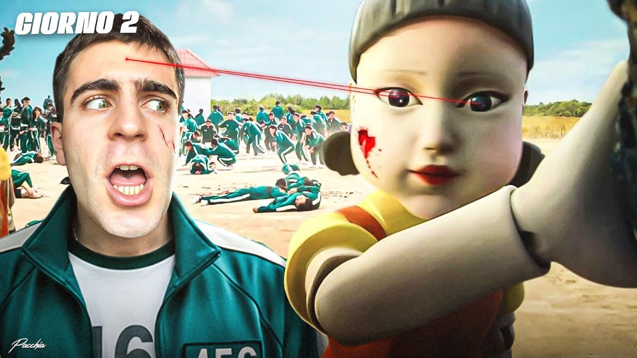 giochiamo a SQUID GAME nella VITA REALE  a LONDRA -finito male  (episodio 2)