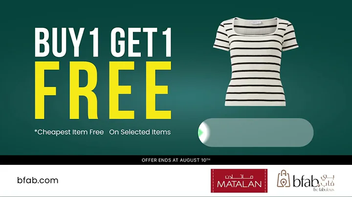 Buy 1 Get 1 FREE Sale  | Limited Time Offer