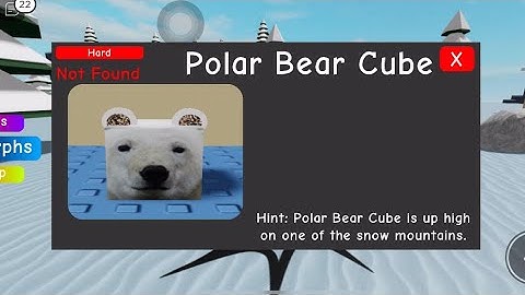 VRG / HOW TO GET POLAR BEAR CUBE / FLOPPA MORPHS / SNOW MAP / ROBLOX