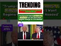 Donald Trump Contradicts Himself in 7 Minutes 😳 Regime Change Flip#DonaldTrump #BreakingNews #viral