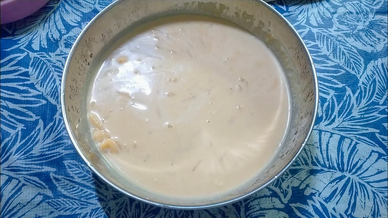 শীতকালে স্পেশাল চুষির পায়েসের রেসিপি।