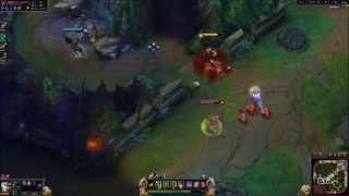 demonstration for a 3rd Q Riven combo