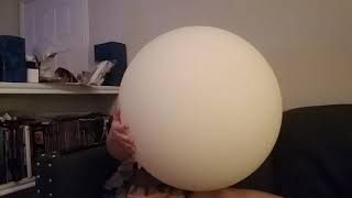 4 foot cloudbuster balloon inflation part 1