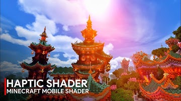 Haptic Shader Latest Version Minecraft Pocket Edition | Realistic top MCPE shader || No lag