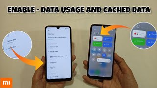 REDMI NOTE 7/7S/7PRO - Enable Data Usage & Cached Data Option In MIUI 12 ??