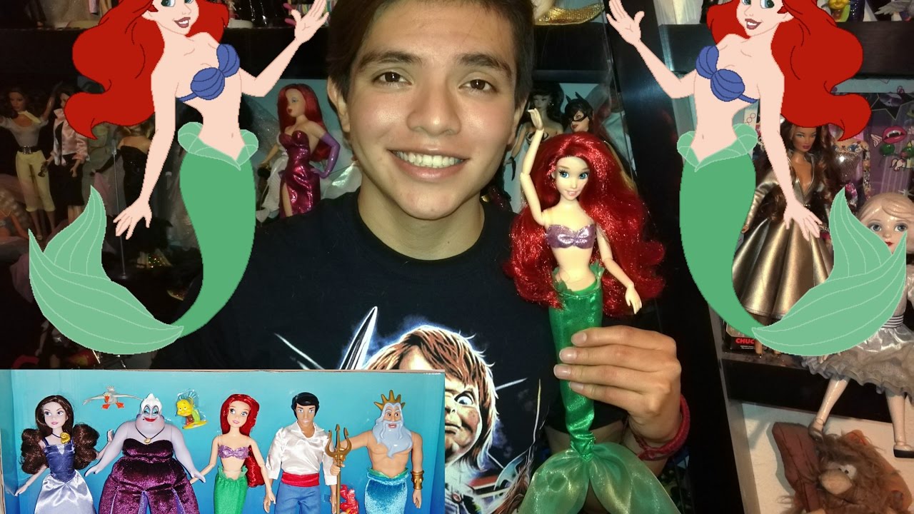 muñecos de la sirenita ariel
