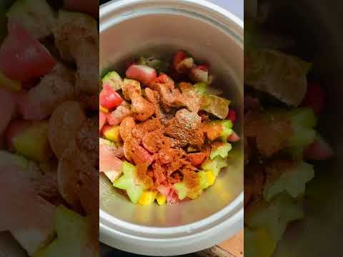 How to Make Mixed Fruit Pickle | Easy Recipe😍#shorts