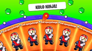 Wydałem 100 ZŁOTYCH i Trafiłem Nowego NINJA Skina w KOLE NINJA w Stumble Guys