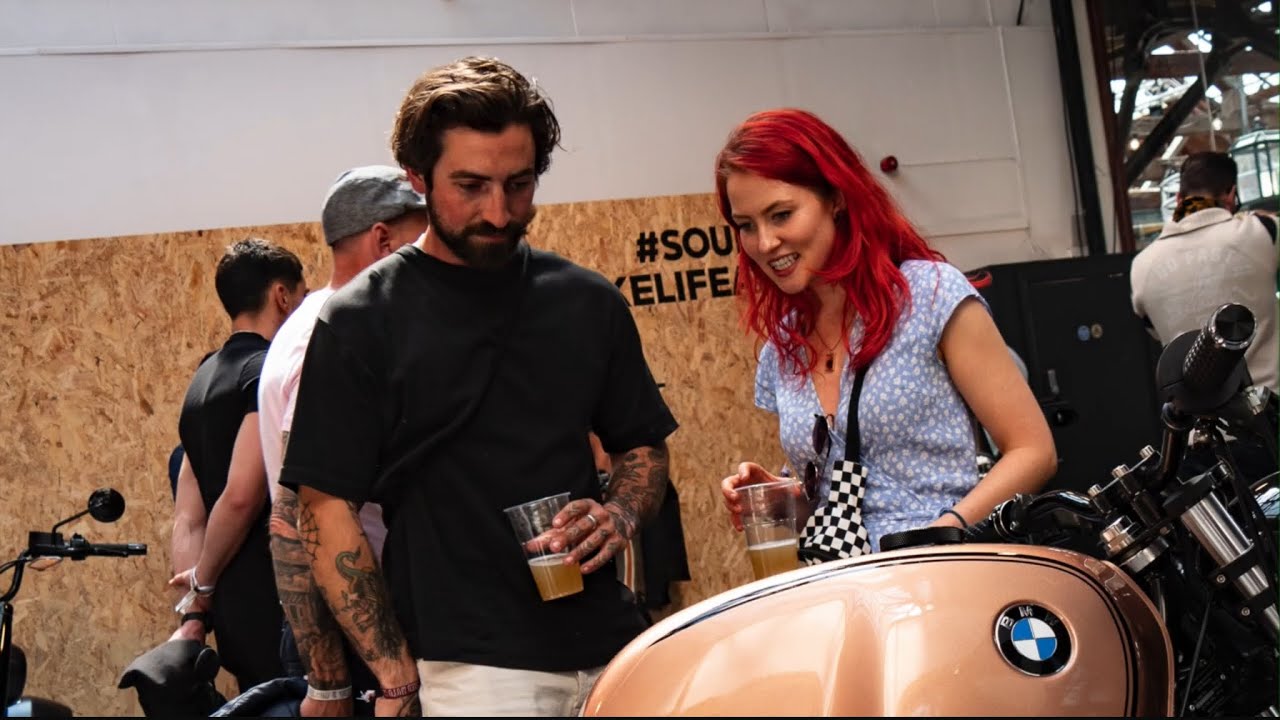 Bike Shed Moto Show 2024 - sun, bikes, people