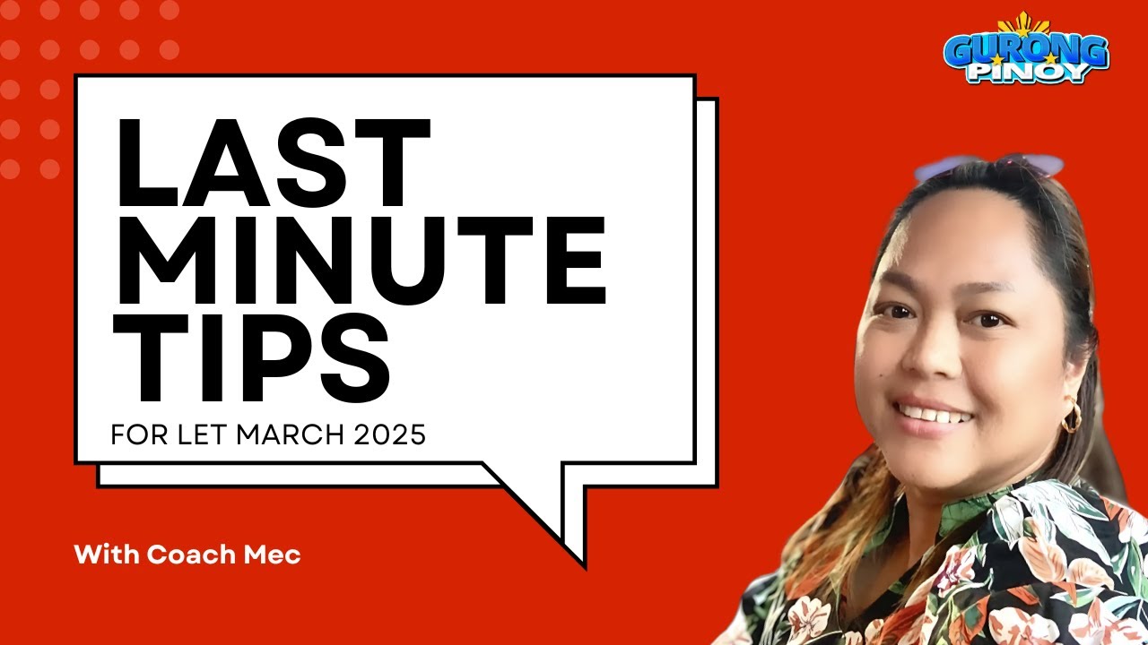 LET CLASSIFIED FILES + LAST MINUTE TIPS (March 21, 2025)