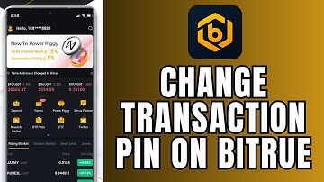 How to Change Transaction Pin on Bitrue 2025?