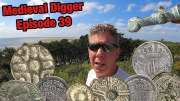 Metal Detecting in the Netherlands! Finding some Medieval Brooches and Roman Coins!