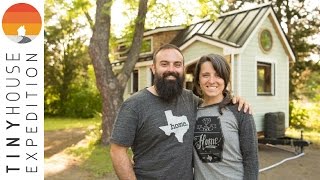 Most Adorable DIY Tiny House & Couple EVER
