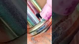 metal works job #gtaw #stickwelding #smaw #weldingprocess #welder #weldingtechnique #stickwelding
