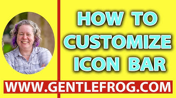 How To Customize Icon Bar in QuickBooks