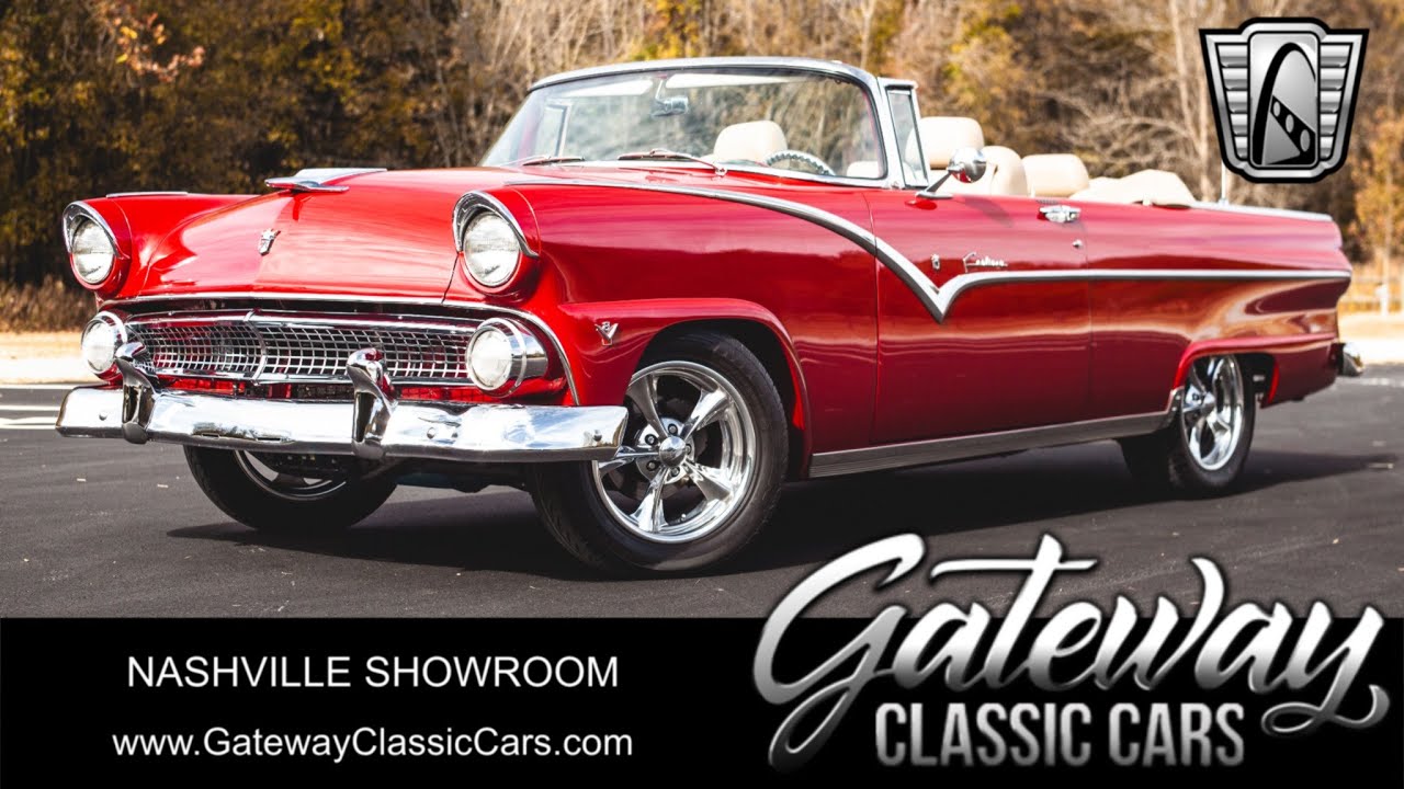 1955 Ford Sunliner, Gateway Classic Cars - Nashville, 